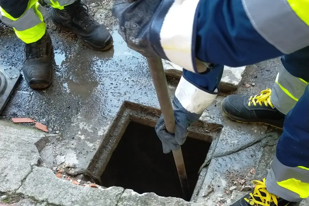 L'intervento in via Bottego