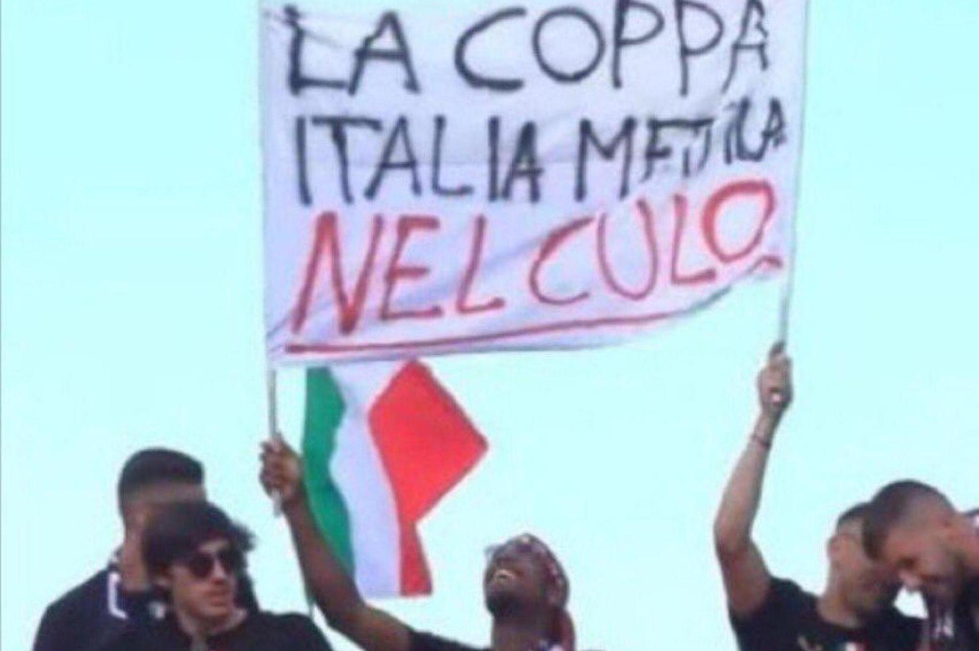 “La Coppa Italia mettila nel c...o”: lo sfottò all’Inter dei giocatori del Milan