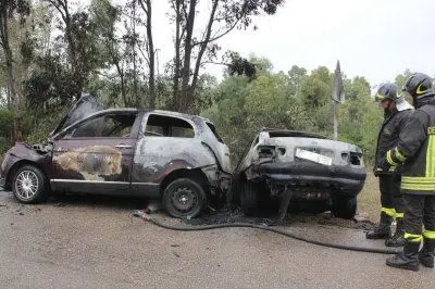 Incidente sulla sp 77 - foto Mundula