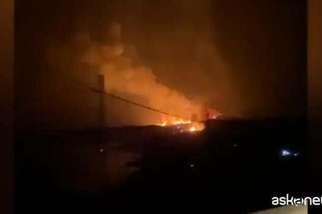 Pantelleria, incendio sotto controllo dopo una notte di fuoco