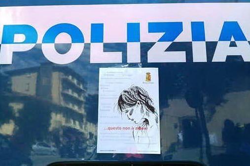 &quot;... Questo non è amore&quot;: la campagna della polizia a Lanusei