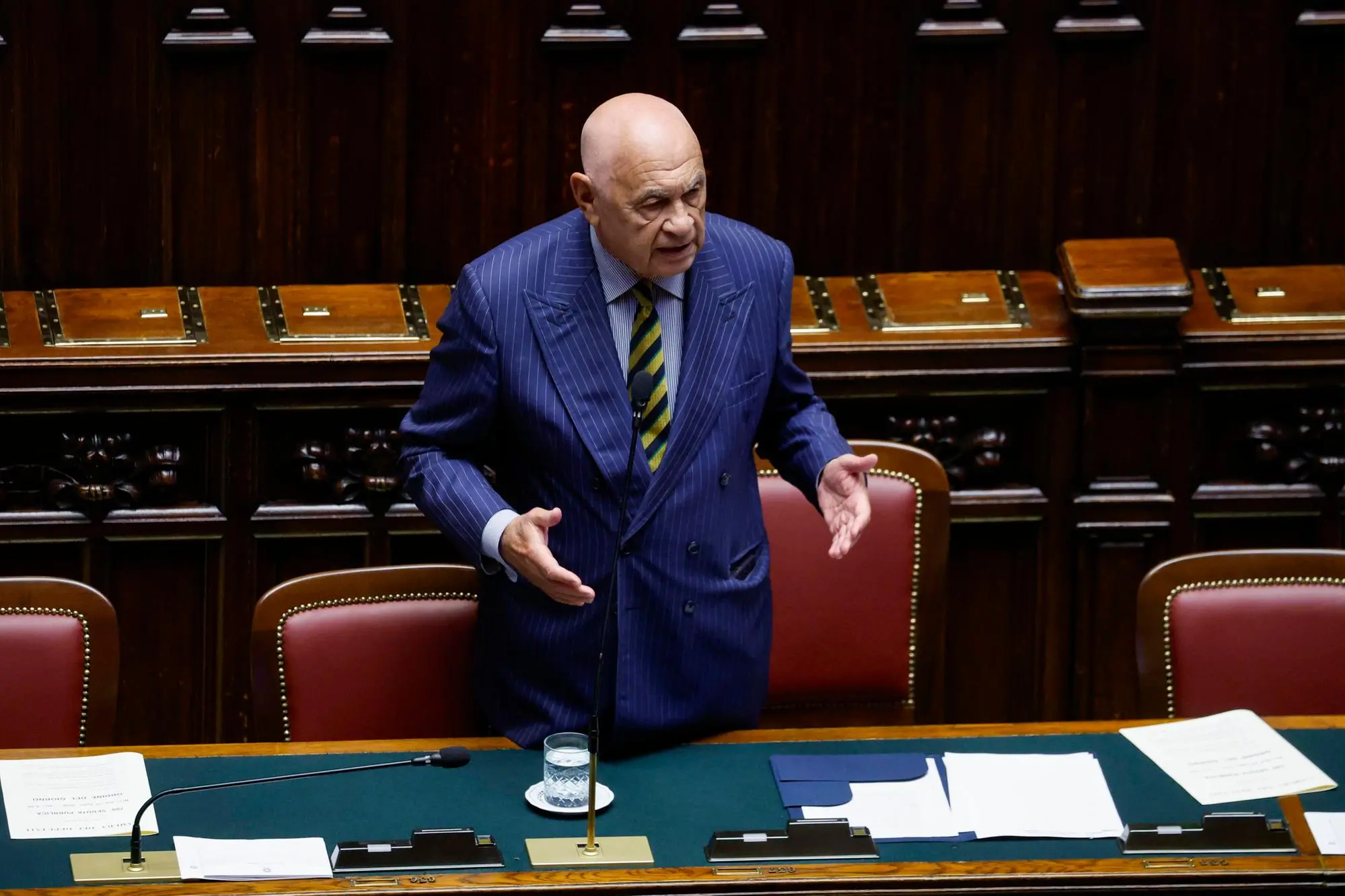Il ministro della giustizia Carlo Nordio (Ansa)