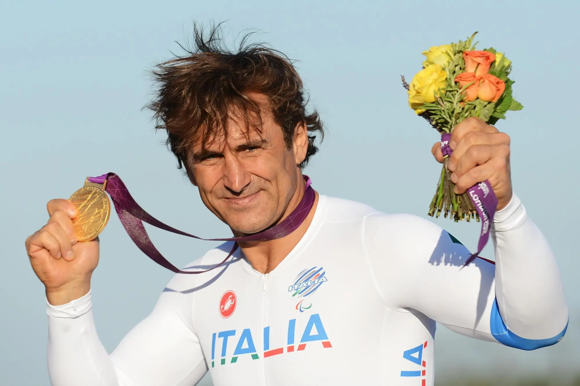 Alex Zanardi (foto Ansa)