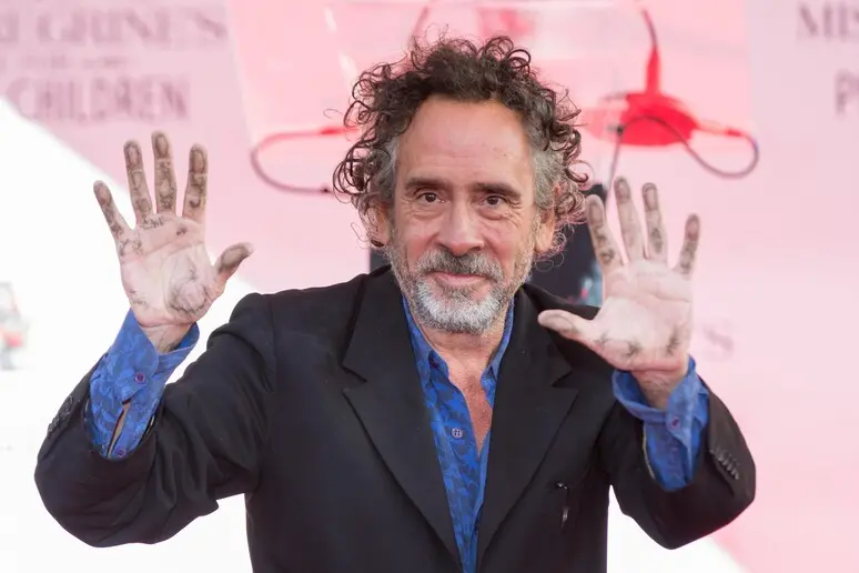 Tim Burton (foto Ansa)