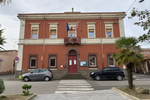 Il municipio di Abbasanta (Orbana)