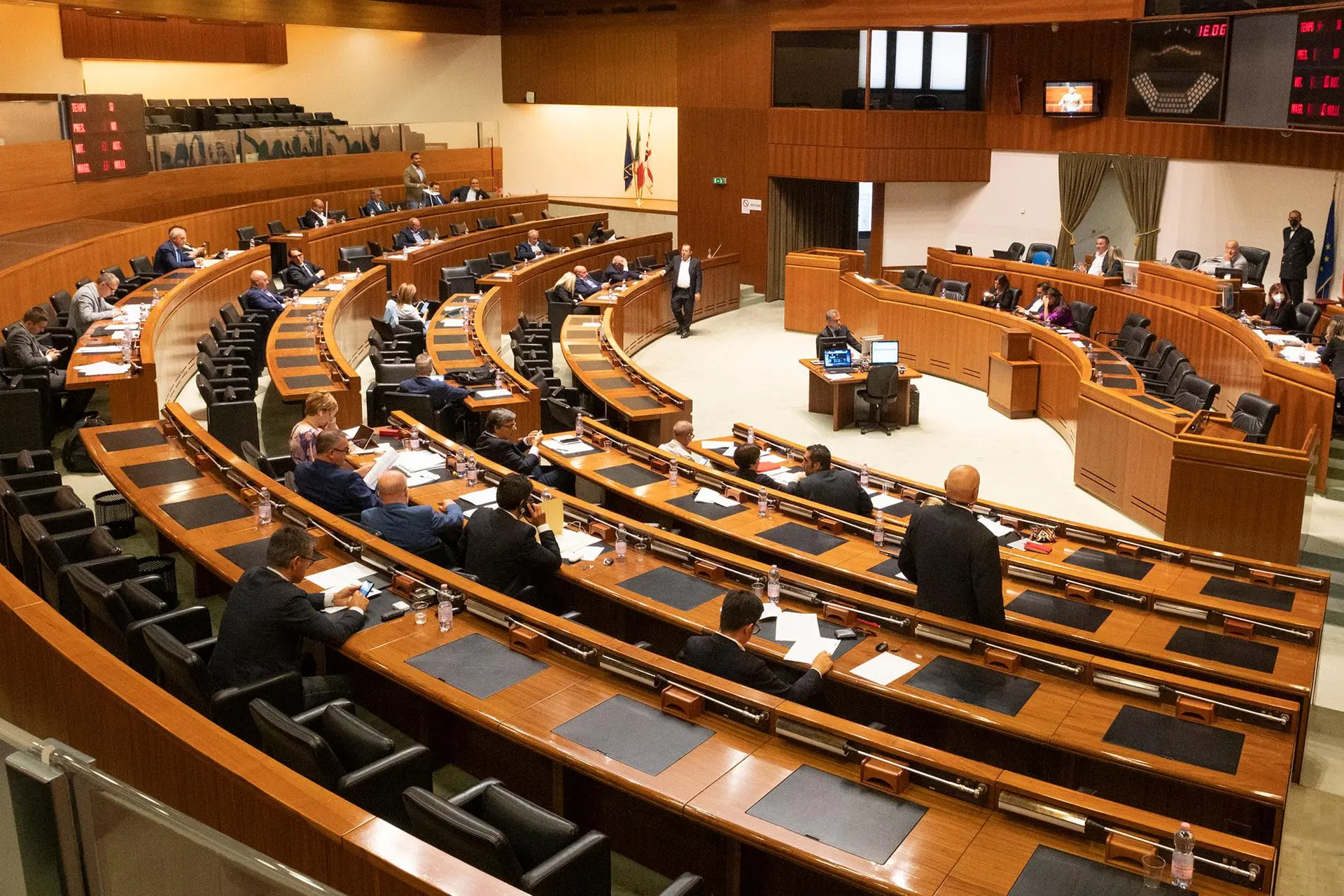 Il Consiglio Regionale (Archivio L'Unione Sarda - S. Anedda Endrich)
