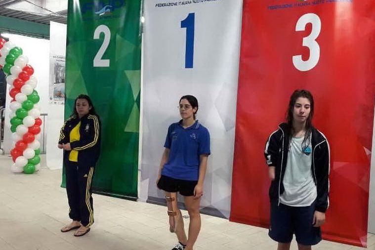 Nuoto, due ori e due bronzi per la Sardegna ai Campionati Paralimpici