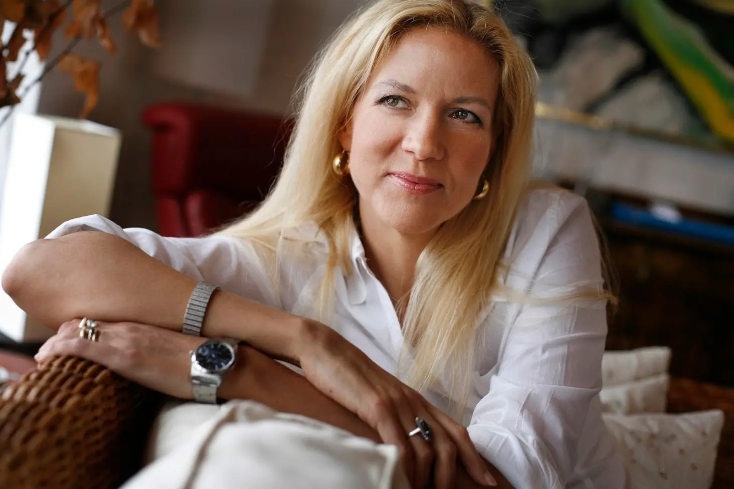 La scrittrice svedese Lisa Marklund