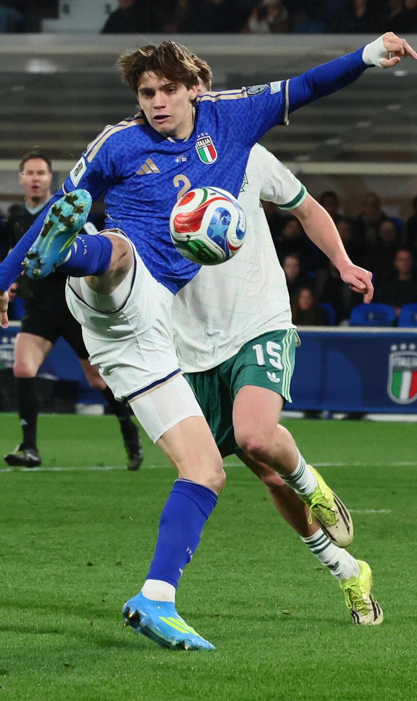 L’ultima convocazione da giocatore rossoblù per Palestra in azzurro
