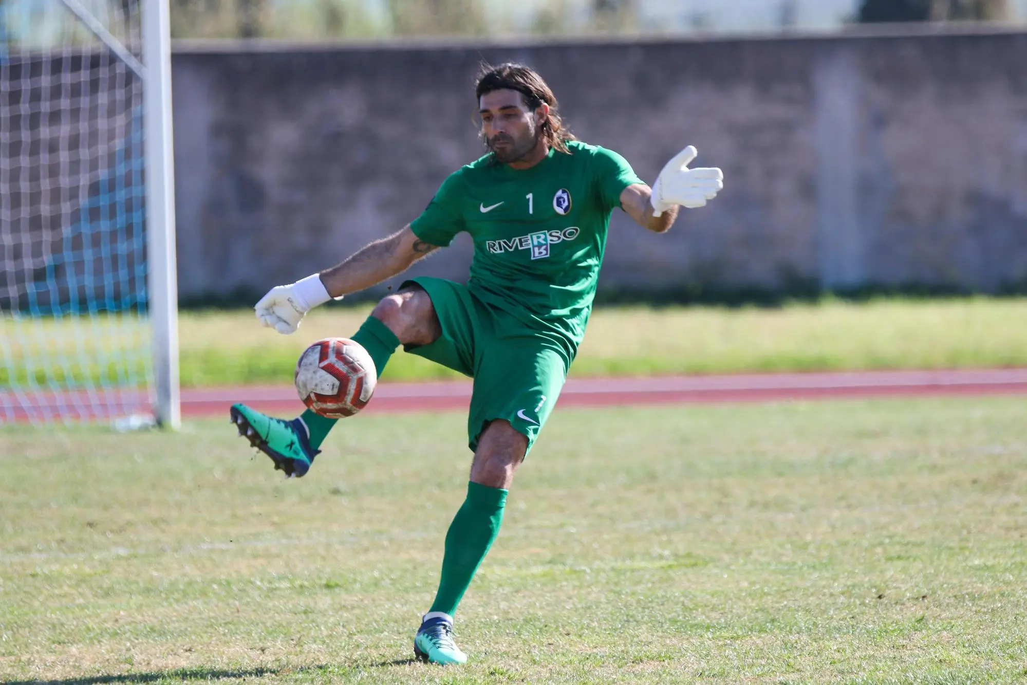 Marco Manis, 39 anni, nuovo portiere del Lanusei