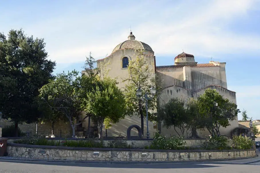 Il centro storico di Simala (foto L'Unione Sarda - Pintori)