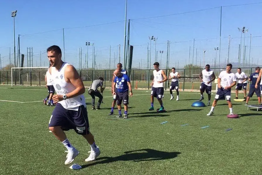 Dinamo al lavoro a Olbia
