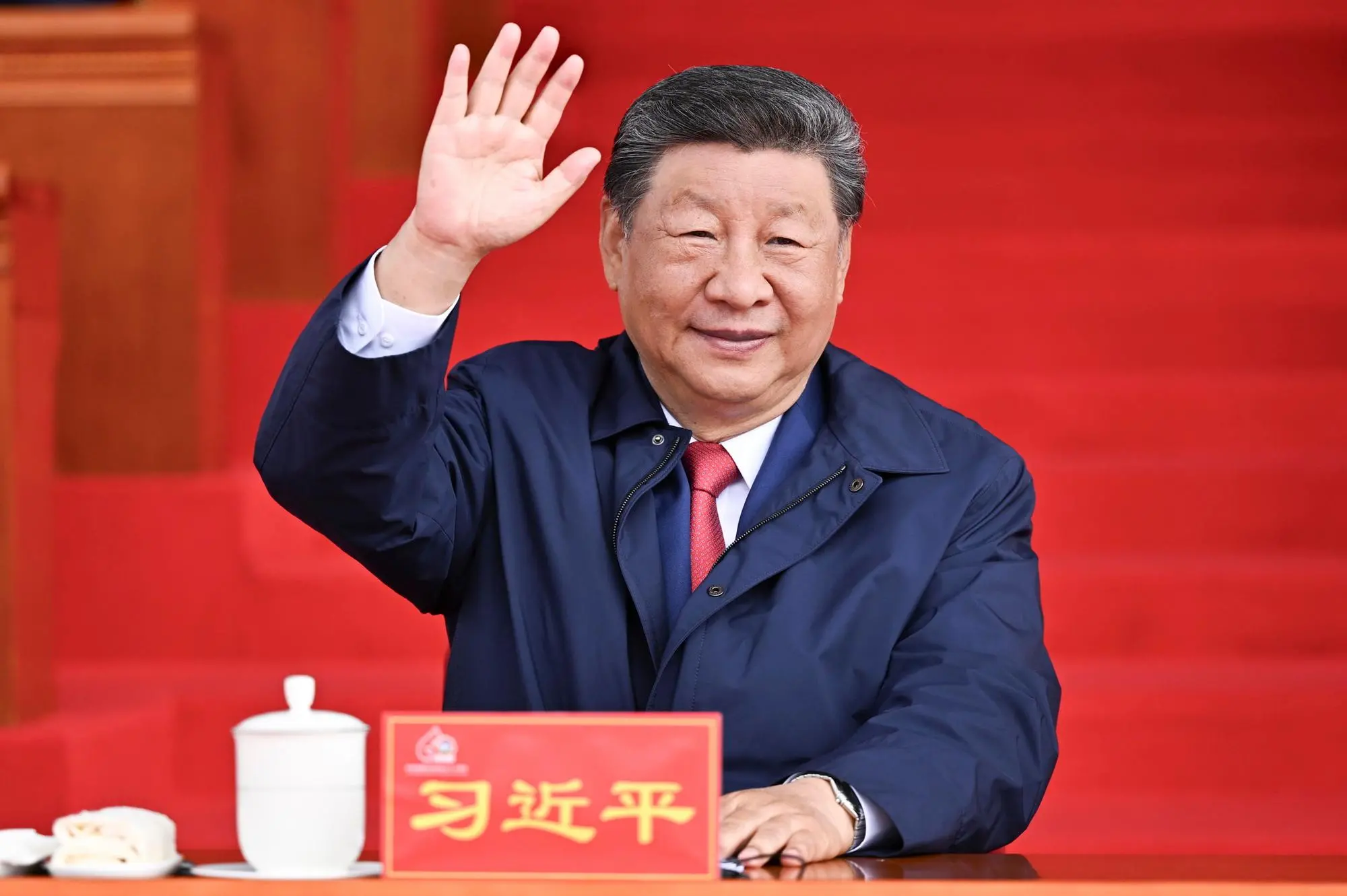Xi Jinping, presidente della Cina (foto Ansa)