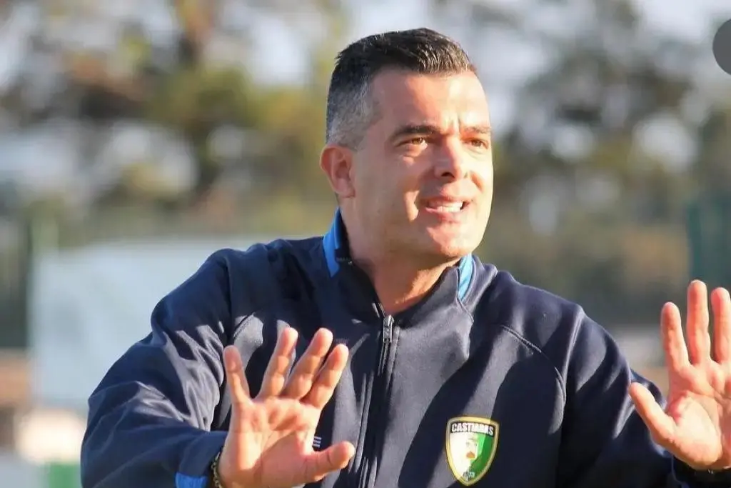 Cristian Dessì, allenatore del Castiadas (L'Unione Sarda)