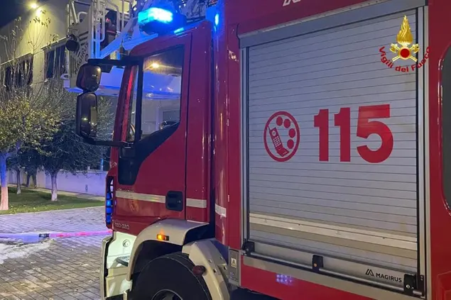 Vigili del Fuoco (immagine simbolo, foto via Ansa)