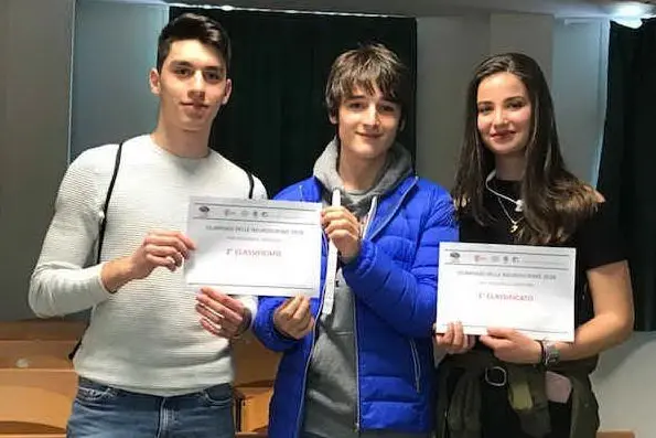 Alberto Piroddi, Guglielmo Cittadini e la prima classificata, Andreea Doloc