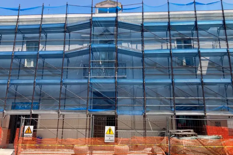 Palazzo del Marchese a Porto Torres (foto Pala)