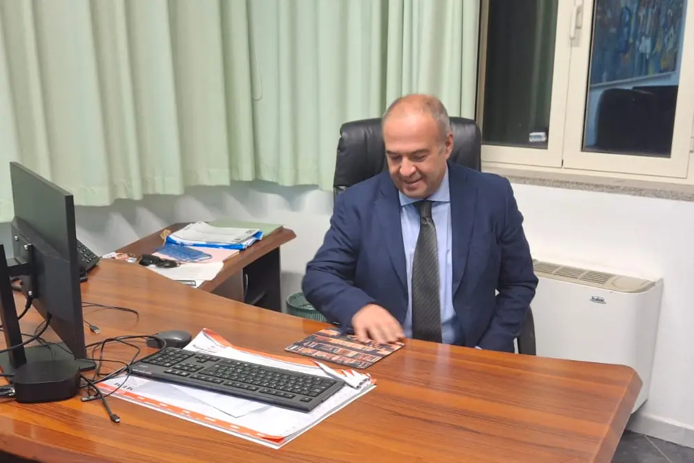 Il presidente della Provincia dell'Ogliastra Alessio Seoni (foto concessa)