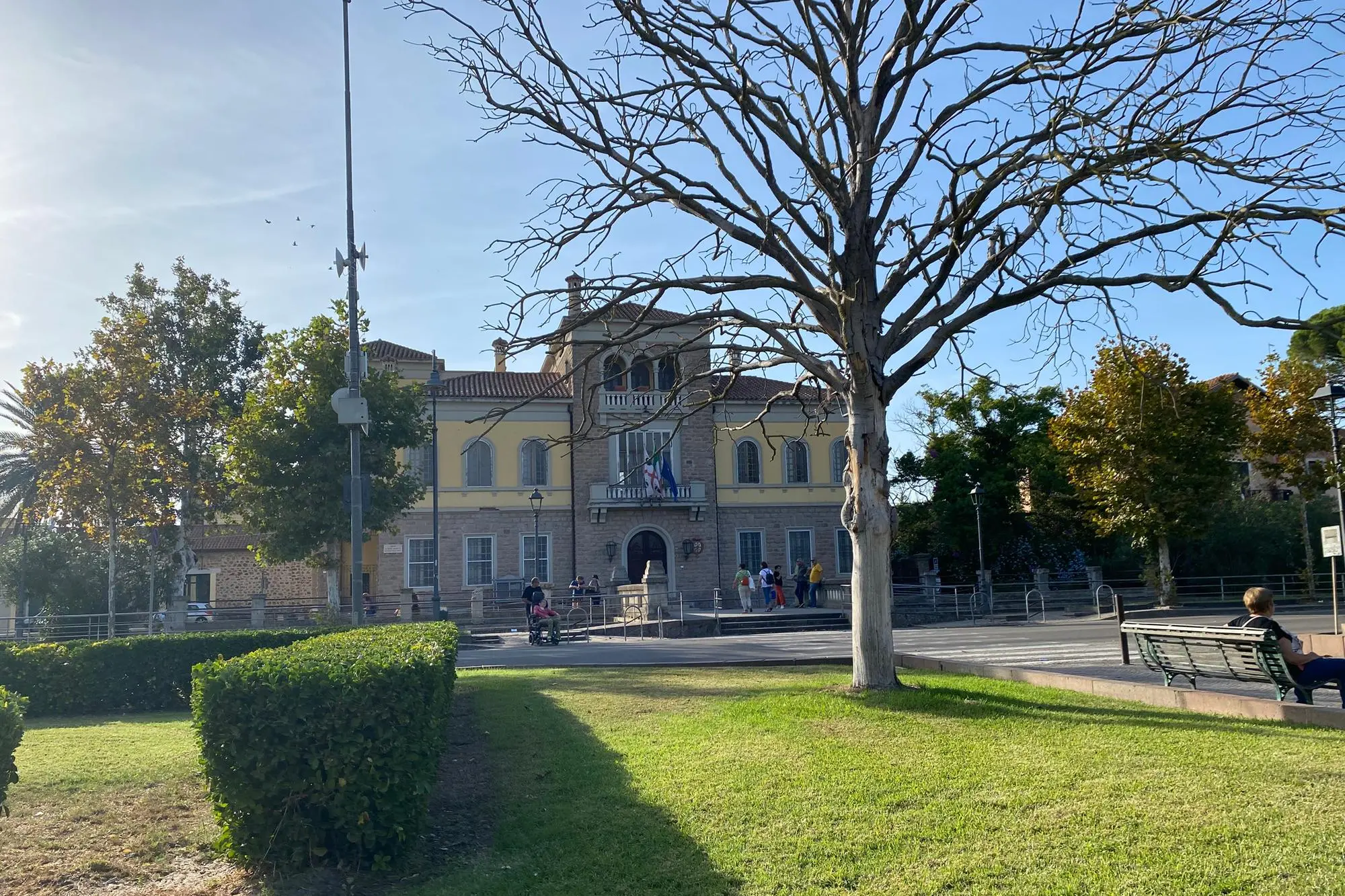Il centro di Arborea (foto Sara Pinna)