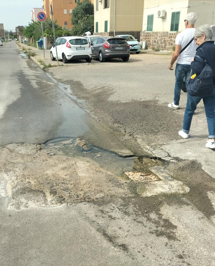 Abbanoa: «La maxi perdita d’acqua non è di nostra competenza»