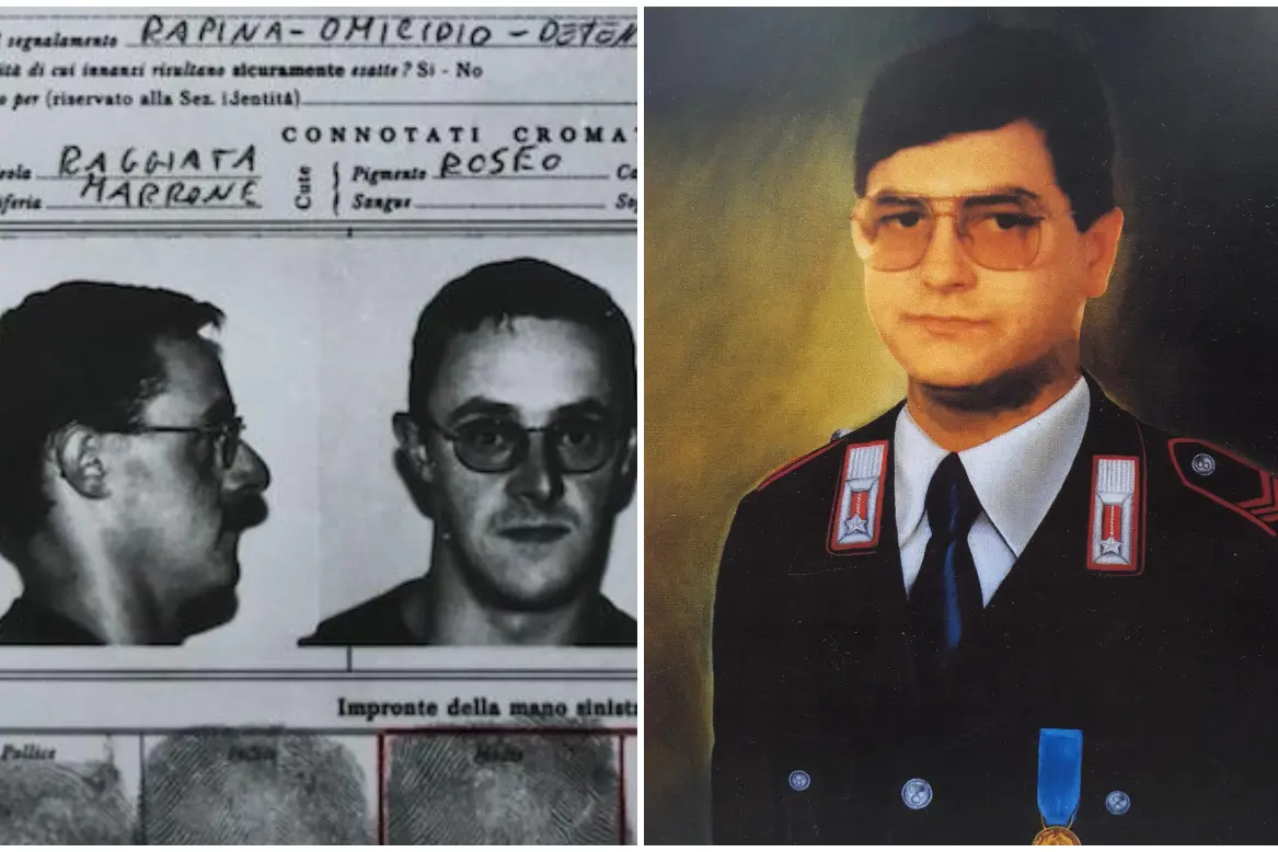 Florian Egger, a destra Candeloro Zamperini