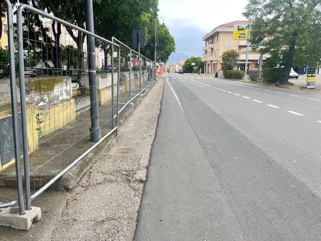 Muravera, lavori all'ingresso del paese: spostata la fermata dell'Arst