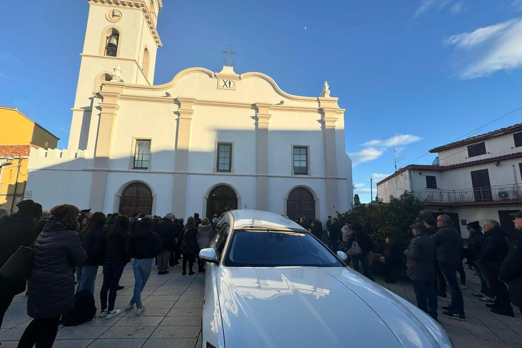 I funerali di Silvia Piu (foto Melis)