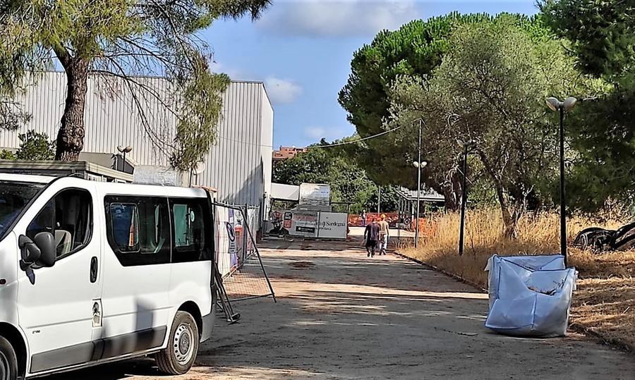 PalaSerradimigni, riprendono i lavori: corsa contro il tempo per sistemare gli ingressi per il pubblico - L'Unione Sarda.it