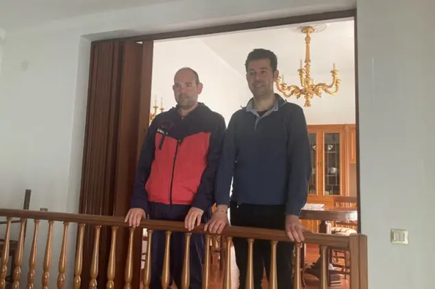Daniele Frassu e Daniele Buongiorno nella loro Casa (foto Pala)