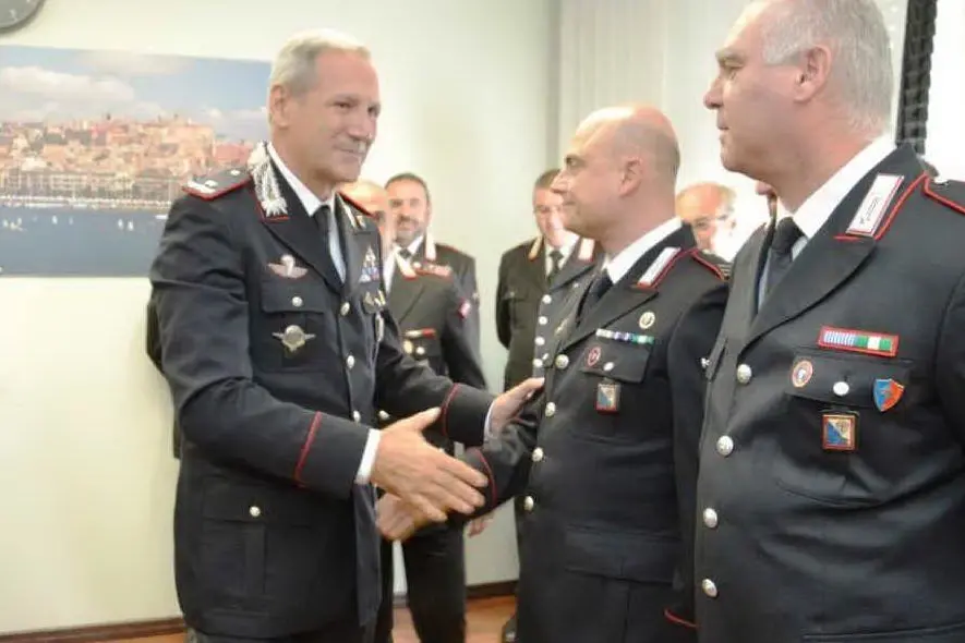 Il saluto del generale Nardone