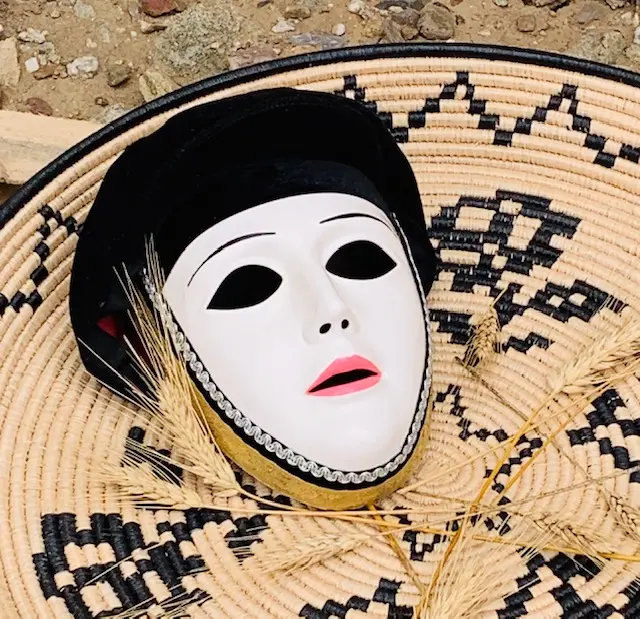 La maschera di un cavaliere (foto Sara Pinna)