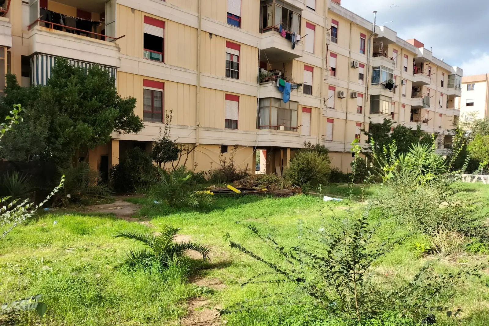 Palazzi popolari a Carbonia (foto Scano)