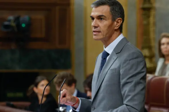 Pedro Sanchez (foto Ansa)