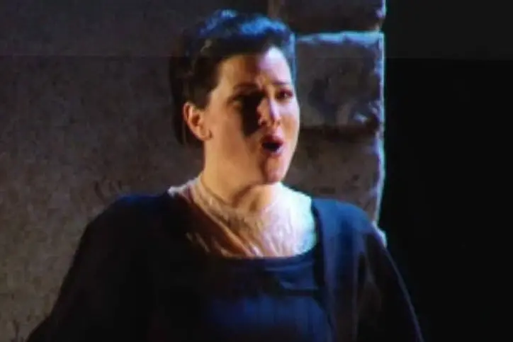 Rosanna Lo Greco sul palco del Lirico per le prove della Norma