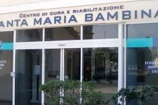 L'ingresso del centro &quot;Santa Maria Bambina&quot; (L'Unione Sarda - Tellini)