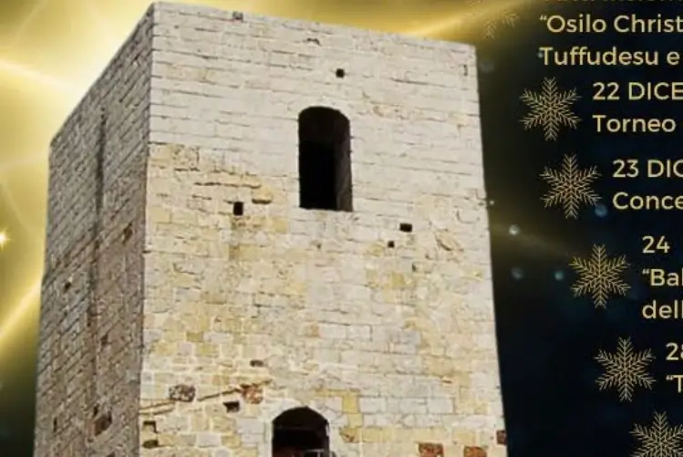 La locandina degli eventi a Osilo (foto concessa)