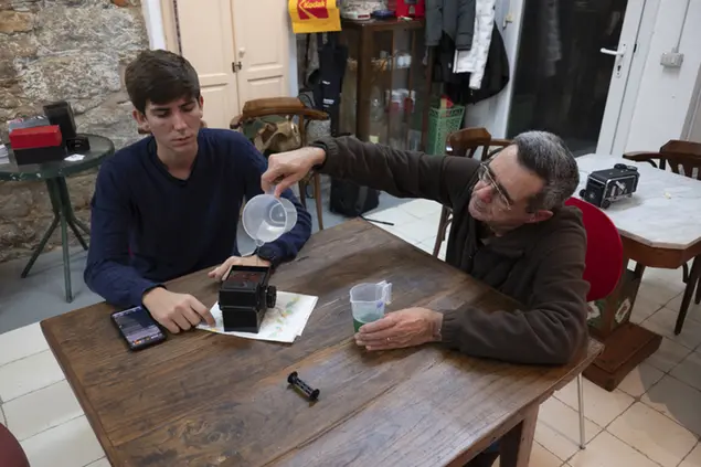 Gerardo Bonomo al lavoro al Politecnico Argonauti