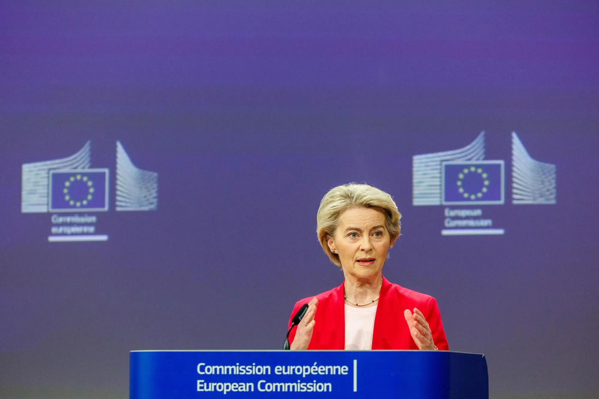 Ursula Von der Leyen (Ansa-Epa)