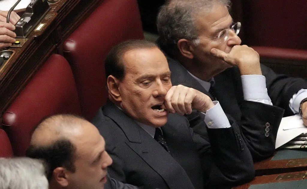 Silvio Berlusconi in Aula