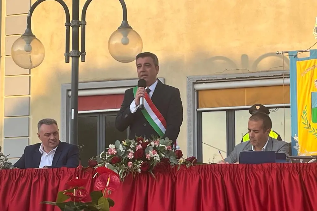 Il sindaco Alessandro Pireddu