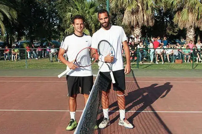 Manuel Mazzella e Antonio Zucca durante la finale dello scorso anno
