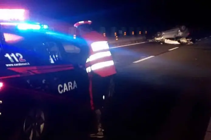 I soccorsi (foto Carabinieri)