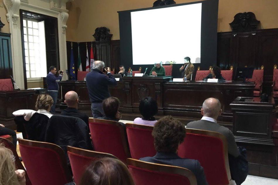 La presentazione del progetto nell’aula magna del Rettorato (foto Luigi Almiento)