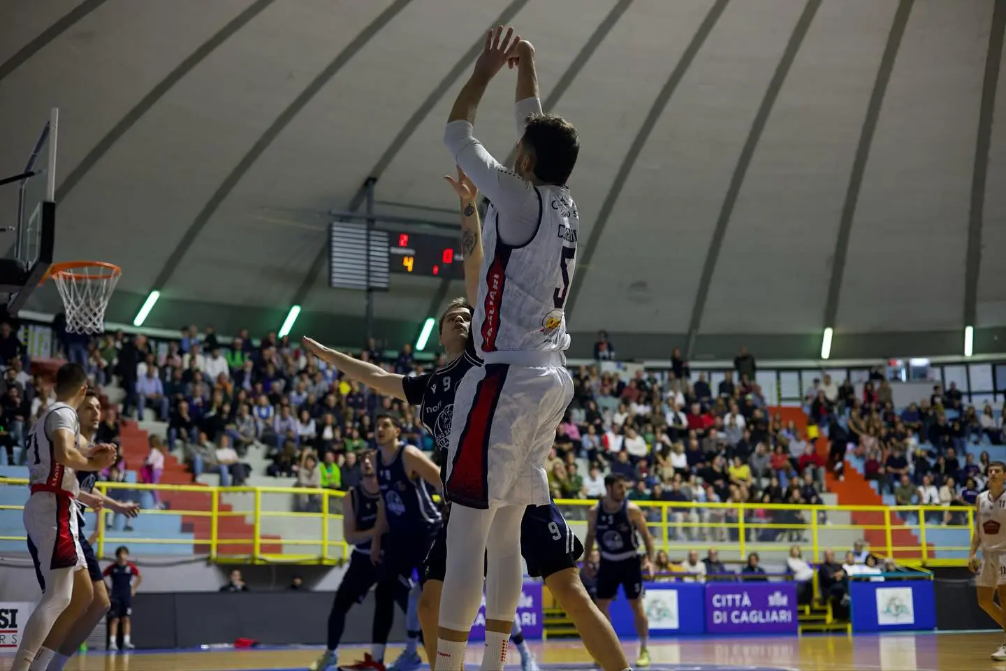 Luigi Cabriolu, playmaker dell'Esperia (foto Esperia)