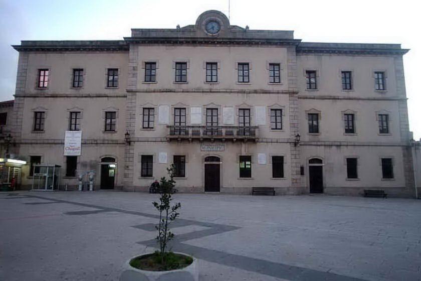 Il Municipio di Tempio Pausania (Archivio L'Unione Sarda)