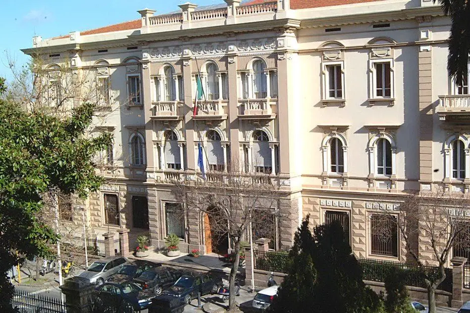 Il Banco di Sardegna a Sassari (Archivio L'Unione Sarda)