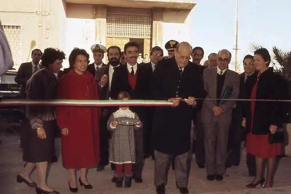 L'inaugurazione nel dicembre 1984 (foto concessa)