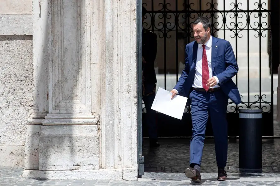 Matteo Salvini (Ansa - Percossi)