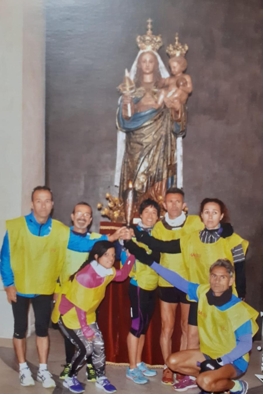 La fiaccola da Olbia a Sinnai attraverso i luoghi del 