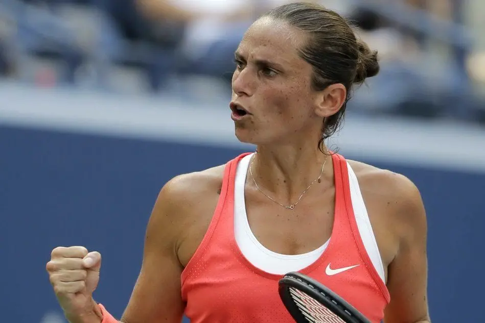 La tennista italiana Roberta Vinci, numero 7 del ranking Wta